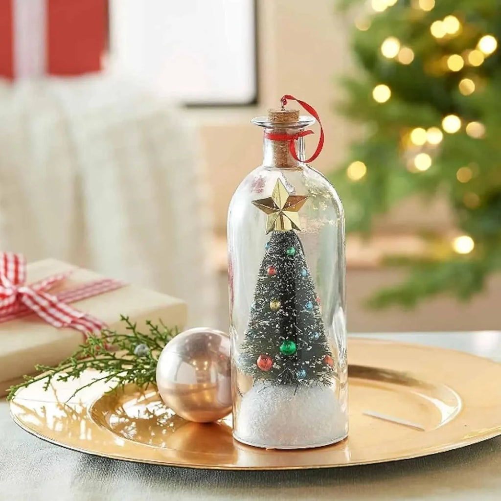 Recordable Christmas Tree Keepsake Bottle – Personalized Voice Message Gift 9