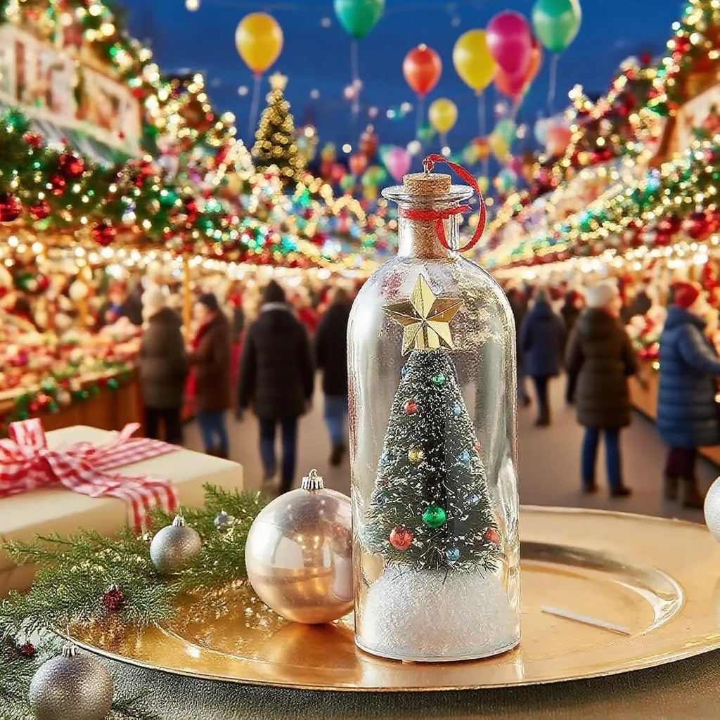 Recordable Christmas Tree Keepsake Bottle – Personalized Voice Message Gift 11