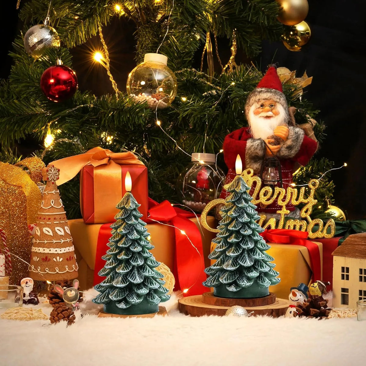Christmas Tree Flameless LED Candle 2