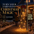 Christmas Bell Cascade Solar Yard Light