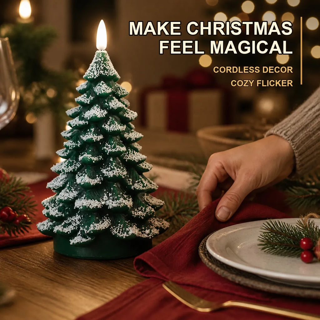 Christmas Tree Flameless LED Candle 3