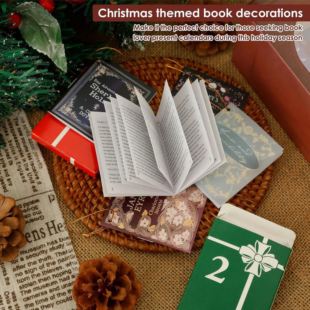 25-Day Mini Book Ornament Advent Calendar 4