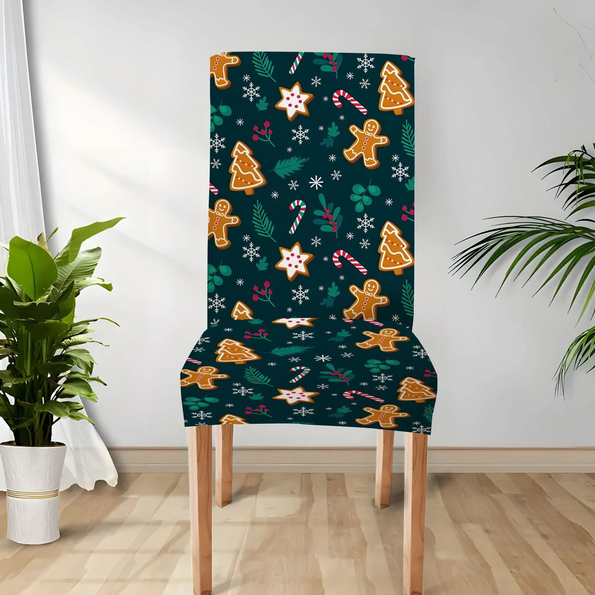 Christmas Stretch Dining Chair Covers 8